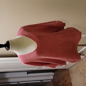 Linen blend Italian top